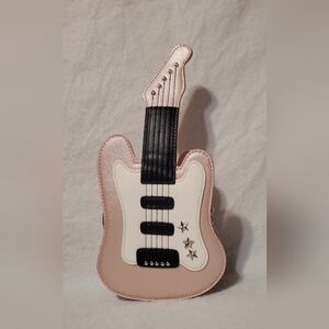 pink guitar purse crossbody